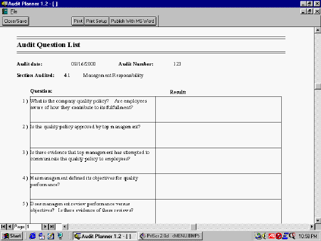 blank checklist form. This checklist format is a