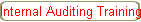 Internal Auditing Training